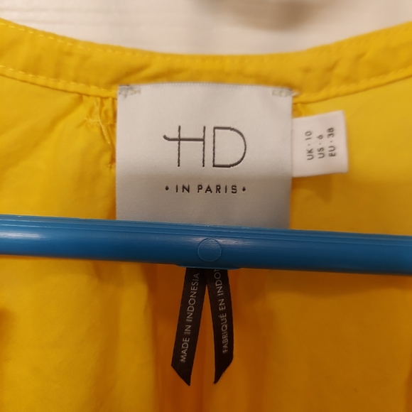 Anthropologie HD in Paris ruffle sleeve top - Picture 3 of 4